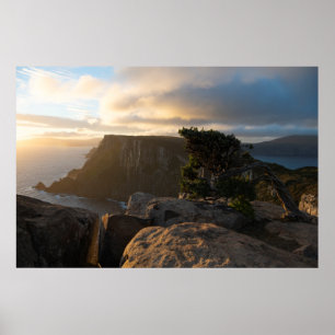 Herrlicher Kapillar Sonnenuntergang, Tasmanie Poster