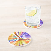 HERRLICHER KUNST-FARBEN-SPRITZER SANDSTEIN UNTERSETZER (Seite)