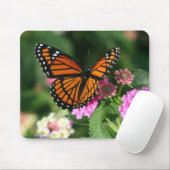 Herrlicher Monarchfalter-Entwurf Mousepad (Mit Mouse)