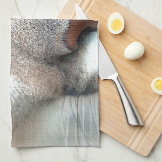 HERRLICHER PUMA GESCHIRRTUCH (Viertel Falte)