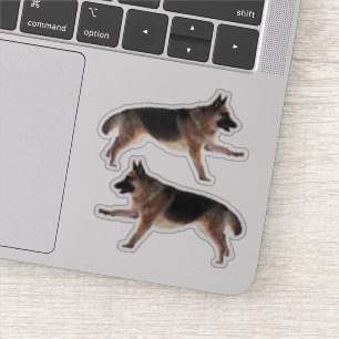 Herrlicher Schäferhund Aufkleber