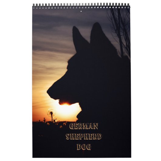 Herrlicher Schäferhund-Kalender Kalender (Titelbild)