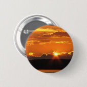 Herrlicher Sonnenuntergang Button (Vorne & Hinten)