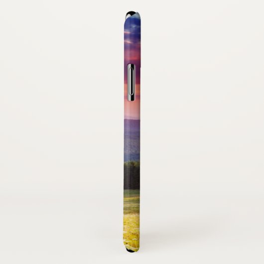 Herrlicher Sonnenuntergang in den Bergen Case-Mate iPhone Hülle (Hinten/Rechts)