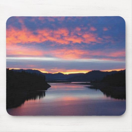 herrlicher Sonnenuntergang Mousepad (Vorne)