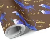 herrlicher Stil Geschenkpapier (Rolleneckpunkt)