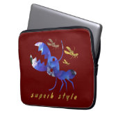 herrlicher Stil Laptopschutzhülle (Vorderseite Links)