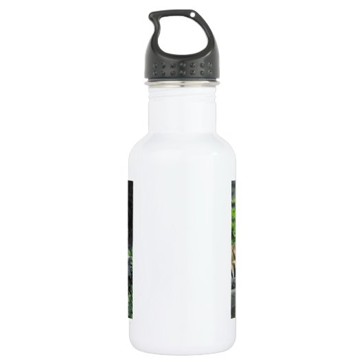 HERRLICHER TIGER TRINKFLASCHE (Rückseite)