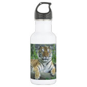 HERRLICHER TIGER TRINKFLASCHE (Vorderseite)