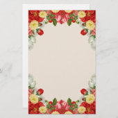 Herrlicher Vintager viktorianischer englischer Briefpapier (Vorne/Hinten)