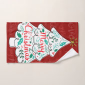 Herrlicher Weihnachtsbaum Handtuch (Handtuch)