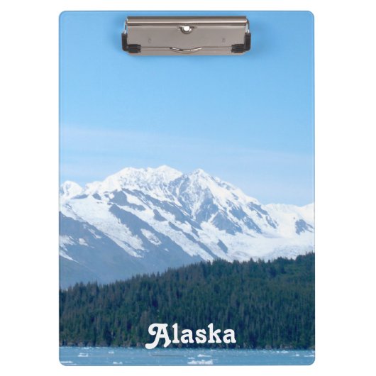 Herrliches Alaska Klemmbrett (Vorderseite)