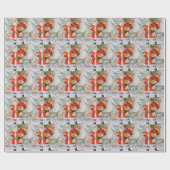 Herrliches amerikanisches patriotisches geschenkpapier (Flach)