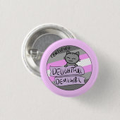 Herrliches Demigirl Button (Vorne & Hinten)