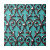 Herrliches elegantes Muster Fliese (Vorderseite)