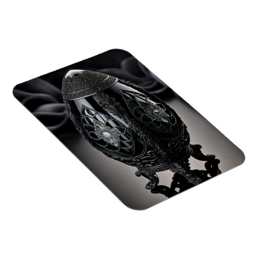 Herrliches gotisches Ei mit Edelsteinen im Faberge Magnet (Rechte Seite)