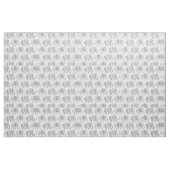 Herrliches graues Elefant-Muster Stoff (Fat Quarter (45,7 x 55,9 cm))