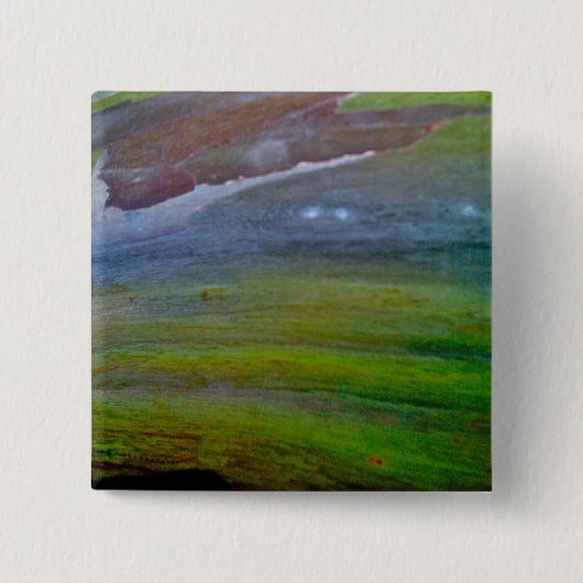 Herrliches grünes Baum-Barken-Angebot-Knopf-Button Button (Vorderseite)