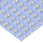 Herrliches Herz steigt Kurzer Tischläufer (Ecke)