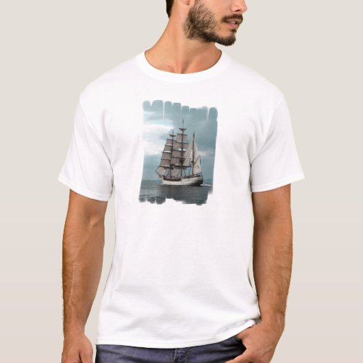 Herrliches hohes Schiff T-Shirt (Vorderseite)