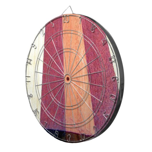 HERRLICHES KIRSCHholz Dartscheibe (Vorderseite rechts)