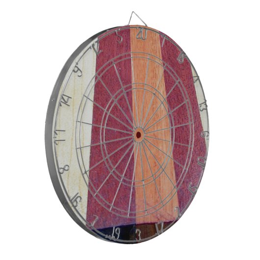 HERRLICHES KIRSCHholz Dartscheibe (Vorderseite Links)