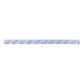 Herrliches Polka-Punkt-Baby-Duschen-Elefant-Party Satinband (Vorderseite)