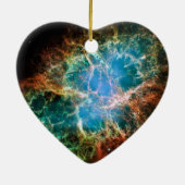 Herrliches Raum-Foto des Krabben-Nebelflecks Keramik Ornament (Hinten)