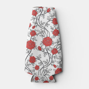 herrliches Rosenmuster Flaschenkühler