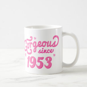 Herrliches seit 1953 Geburtstags-Geschenk für sie Kaffeetasse