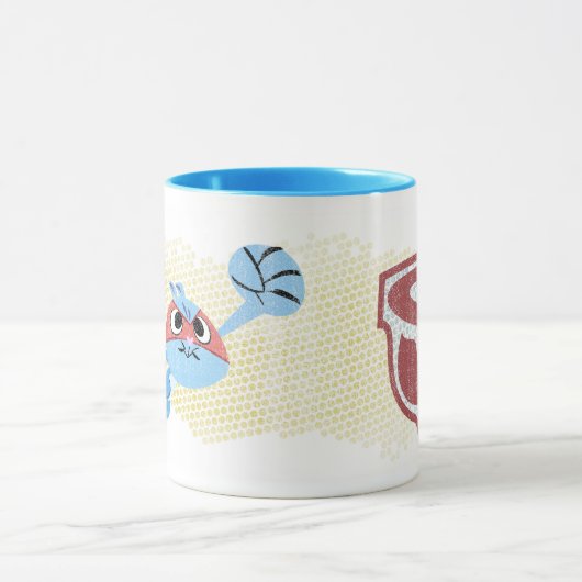 Herrliches Supers - Retro Tasse (Zentrum)