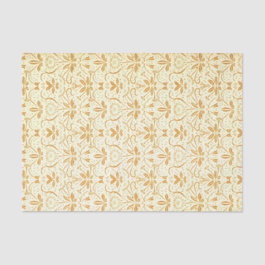 Herrliches Vintages Muster Seidenpapier (Vorderseite)