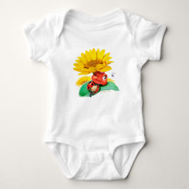 Herrliches wenig snoozy Marienkäfer babysuit Baby Strampler