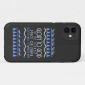 Herrlichkeit an Gott in den Höchsten Case-Mate iPhone Hülle (Rückseite (Horizontal))