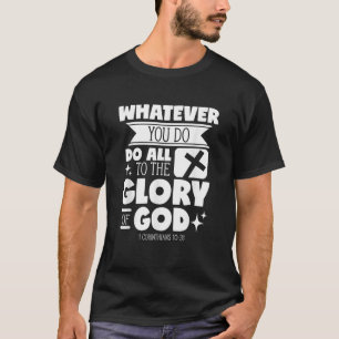 Herrlichkeit der Bibel Verse Geschenk Gottes für C T-Shirt