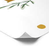 Herrlichkeit gegenüber Gott in der höchsten Kunst Poster (Ecke)