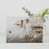 Herrlichkeit gegenüber GottesskriptOverlay Religiö Feiertagskarte (Stehend Vorderseite)