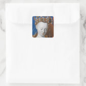 Herrlichkeit gegenüber Mary Quadratischer Aufkleber (Tasche)