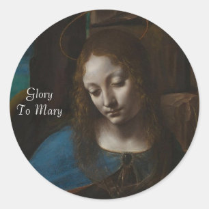 Herrlichkeit gegenüber Mary Runder Aufkleber