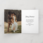 Herrlichkeit zu Gott | Elegant Two Foto Weihnachts (Innen Abgelegt)