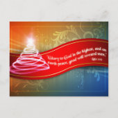 Herrlichkeit zu Gott Postkarte (Vorderseite)