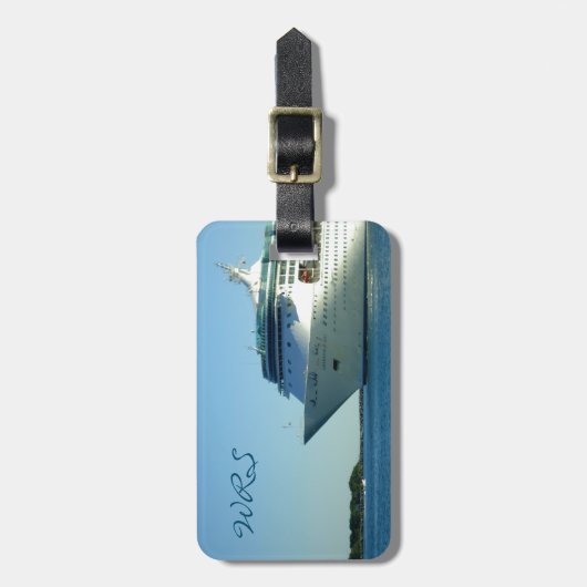 Herrlichkeits-hereinkommende Kanal-Gewohnheit Gepäckanhänger (Vorderseite vertikal)