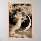 HERRMANN, das große Illusionist VAUDEVILLE Poster (Vorne)