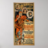 HERRMANN, das große Illusionist VAUDEVILLE Poster (Vorne)