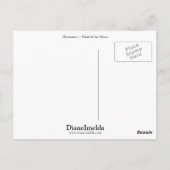 Herrmann ~ Mondmädchen Postkarte (Rückseite)