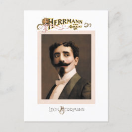Herrmann the Great Postkarte