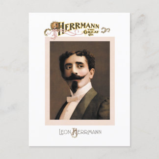 Herrmann the Great Postkarte