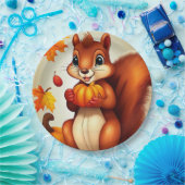 Herrn Eichhörnchen Geburtstagsfeier Papier Teller (Party)