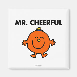 Herrn freundlich lächeln magnet