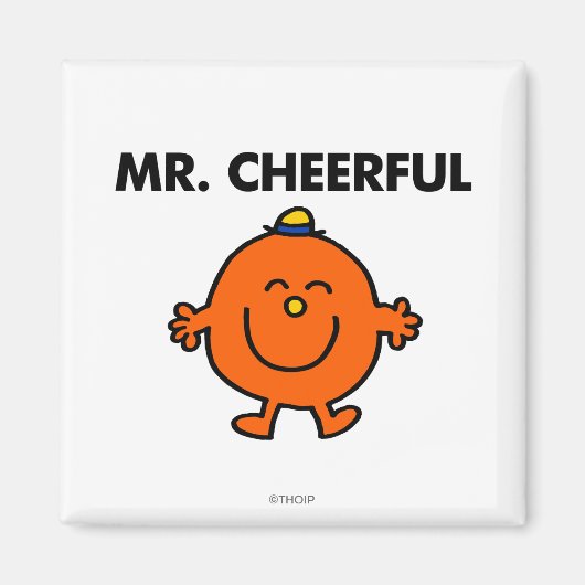 Herrn freundlich lächeln magnet (Vorne)